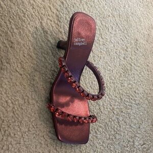 Jeffrey Campbell sz 6.5 Wine Color